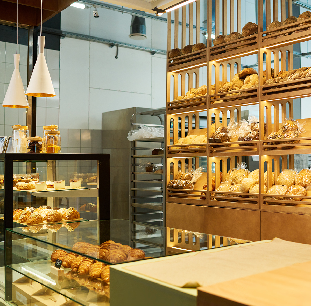 Bäckerei Theke von Bauservice Walter in Langenfeld